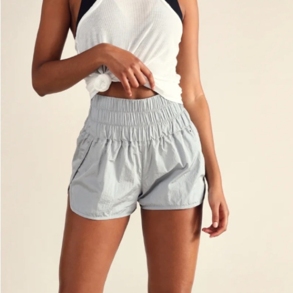 FP Movement by Free People Light Gray Way Home Shorts
